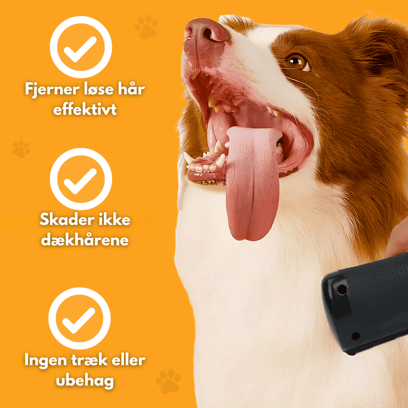 PelsMagnet-børste™ – Den mest effektive løsning til fjernelse af dyrehår