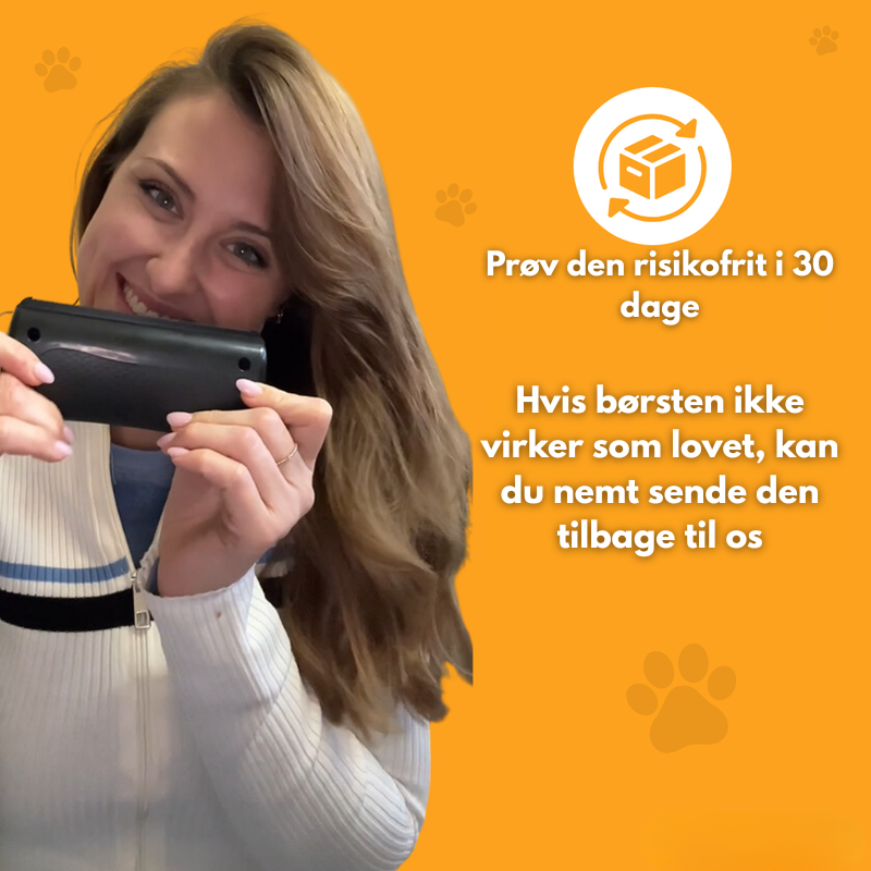 PelsMagnet-børste™ – Den mest effektive løsning til fjernelse af dyrehår