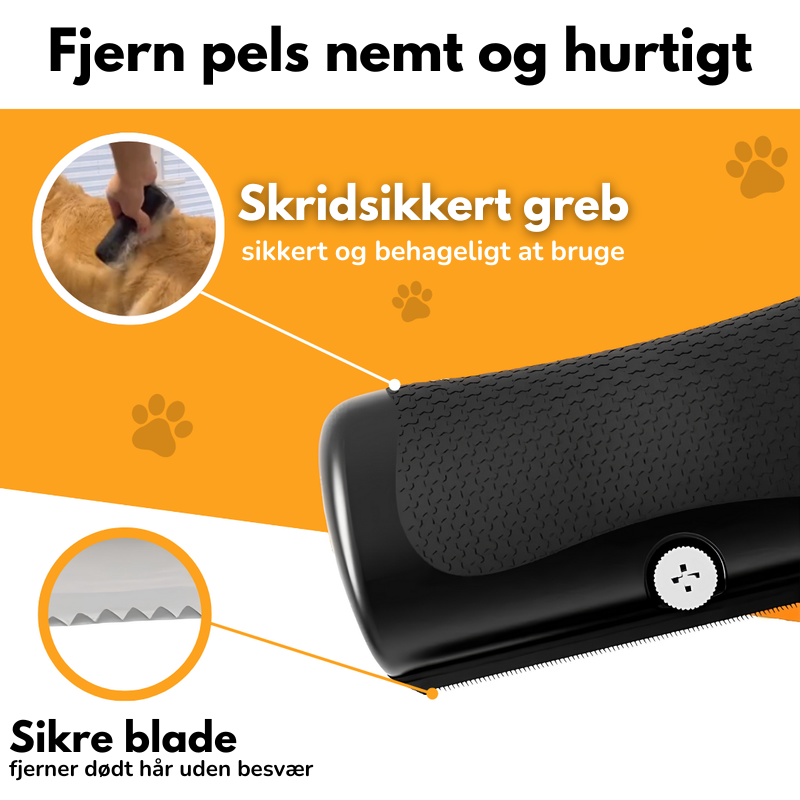 PelsMagnet-børste™ – Den mest effektive løsning til fjernelse af dyrehår