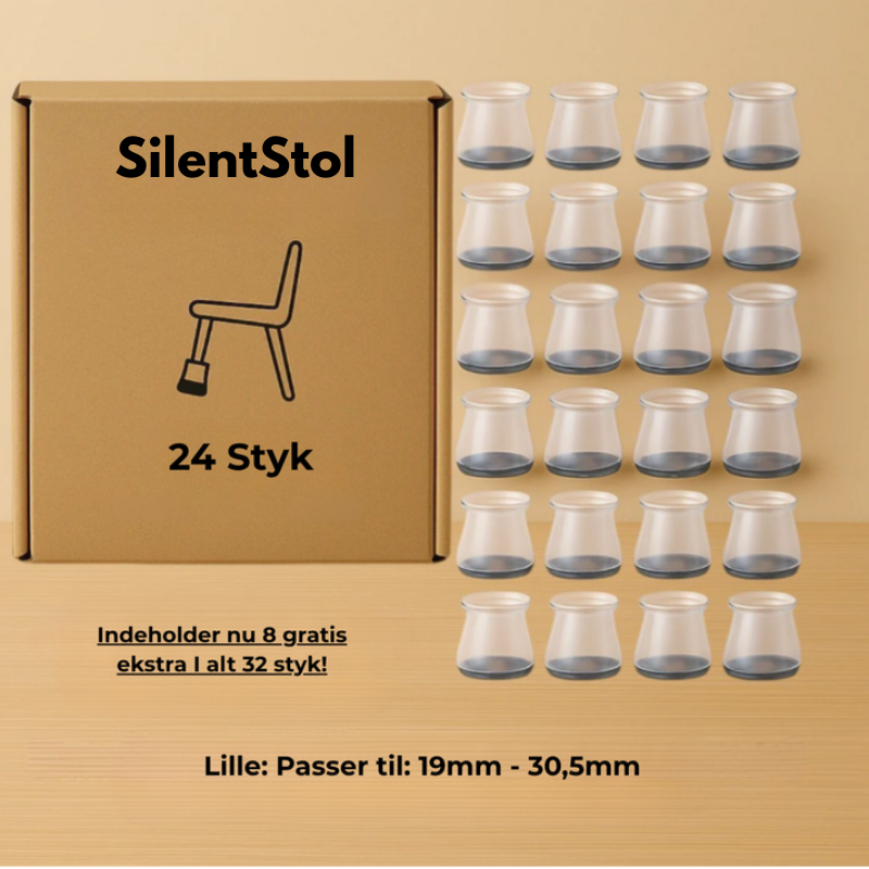 SilentStol™ - Den bedste lydisolerende beskyttelse til dit gulv!