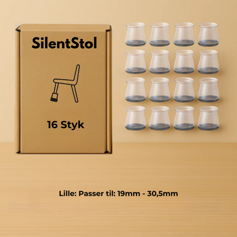 SilentStol™ - Den bedste lydisolerende beskyttelse til dit gulv!