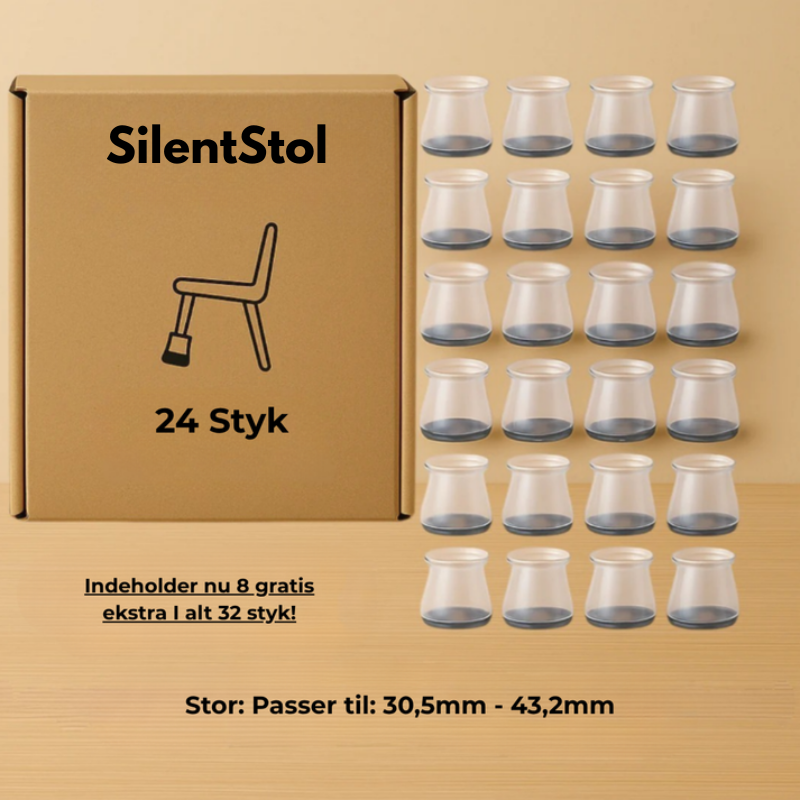 SilentStol™ - Den bedste lydisolerende beskyttelse til dit gulv!