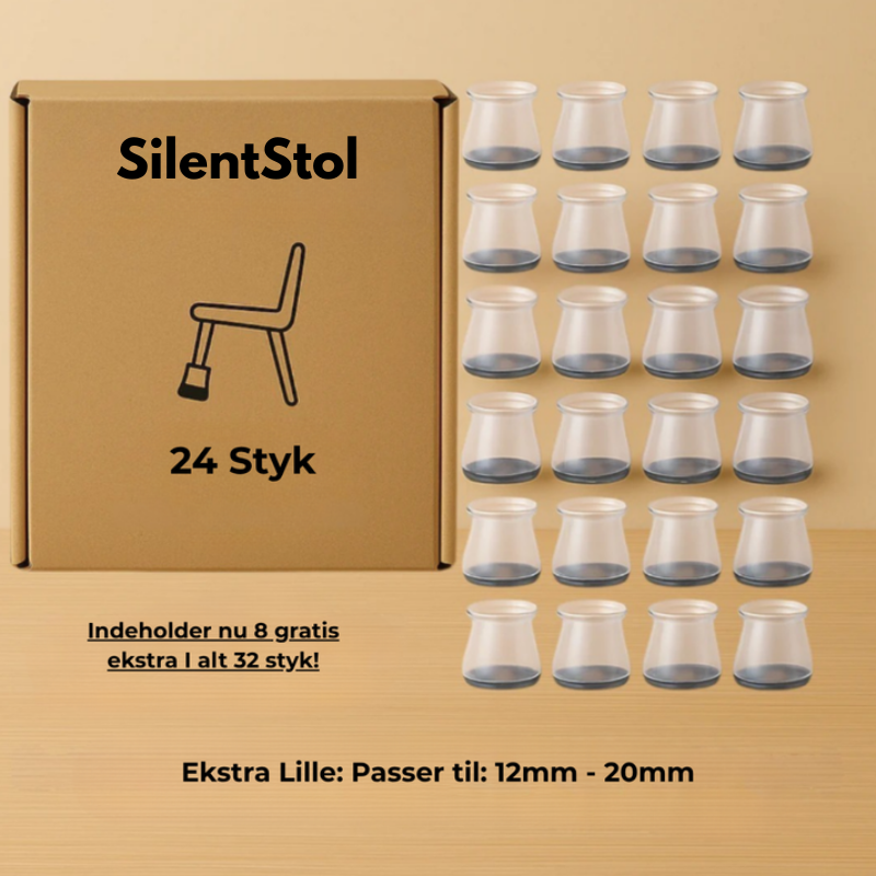 SilentStol™ - Den bedste lydisolerende beskyttelse til dit gulv!