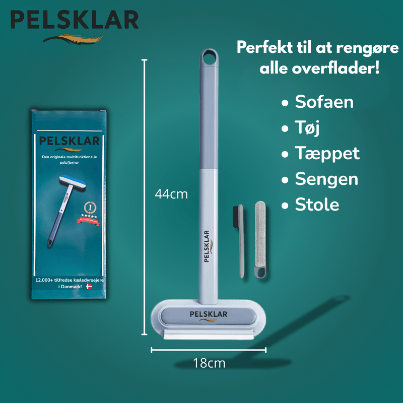 PelsKlar™ - Den originale multifunktionelle pelsfjerner