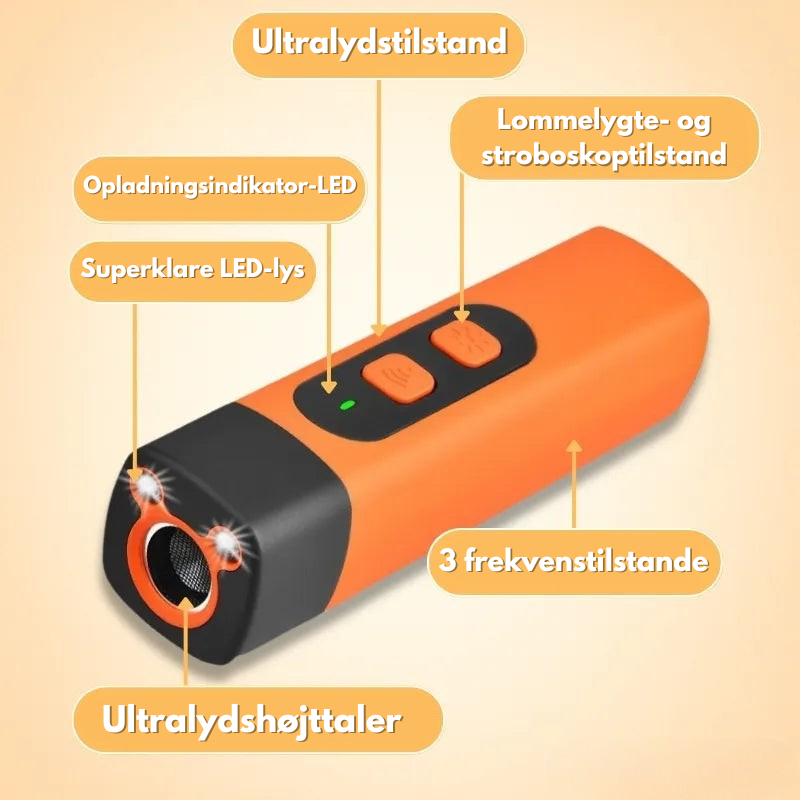 LydTræner™ Pro – Skånsom ultralydstræning for et roligt hjem