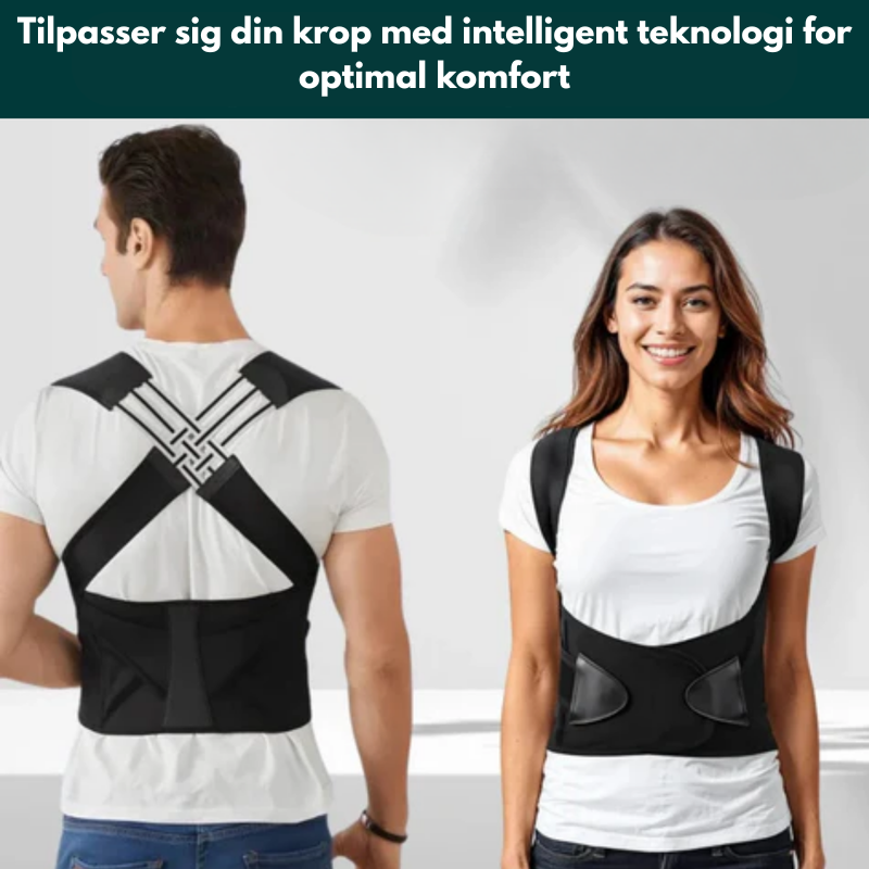 RygStøtte™ – Forbedrer holdningen og lindrer rygsmerter