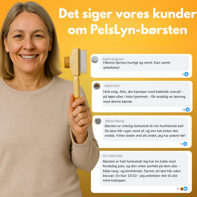 PelsLyn-børste™ – Den ultimative løsning til pelspleje