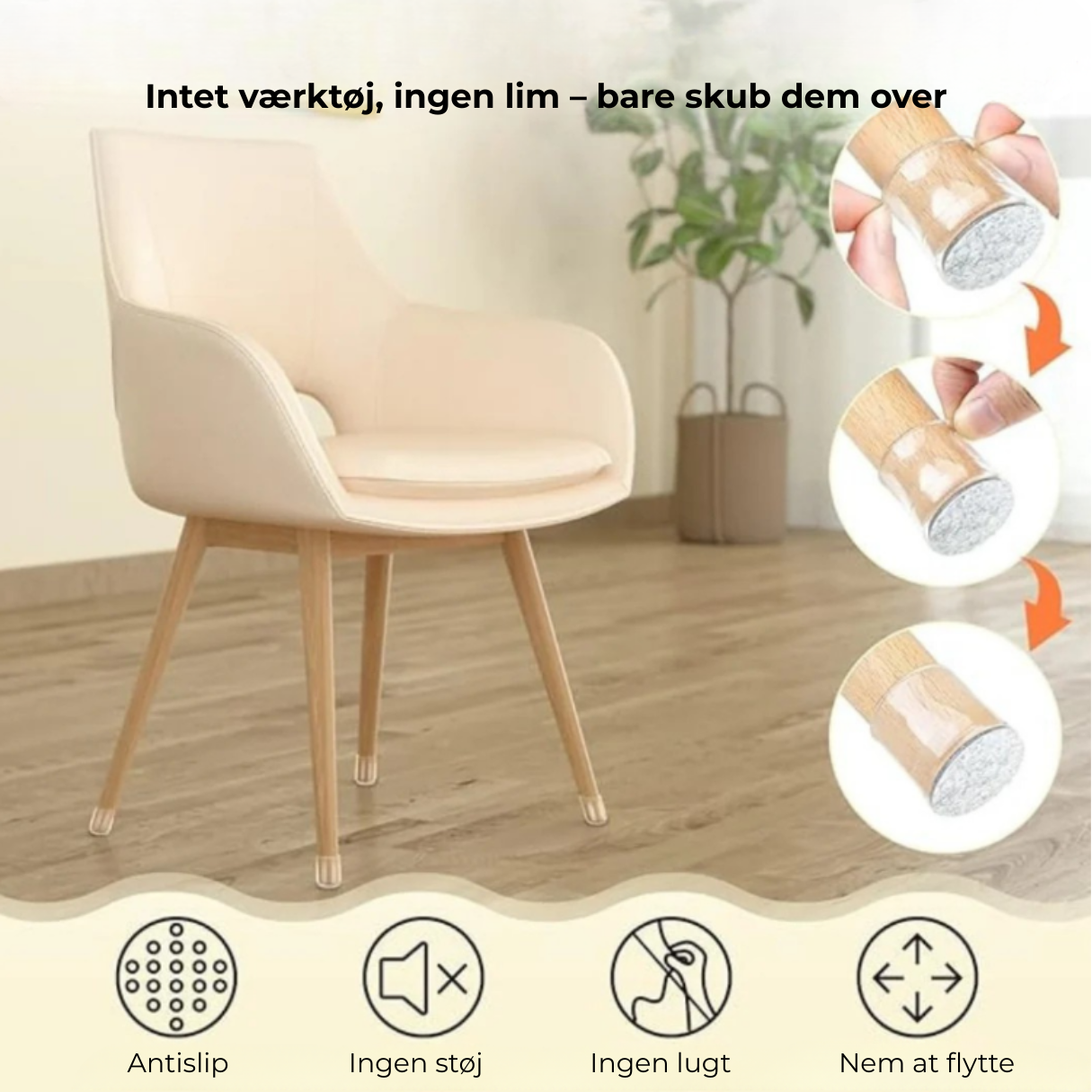 SilentStol™ - Den bedste lydisolerende beskyttelse til dit gulv!