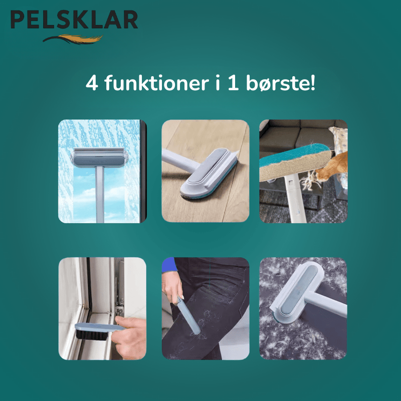 PelsKlar™ - Den originale multifunktionelle pelsfjerner