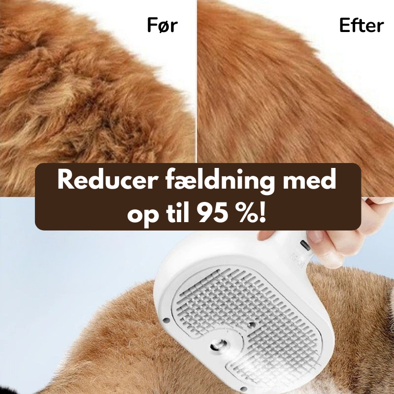 MistBrush™ – Hydrerer, masserer og fjerner hår smertefrit