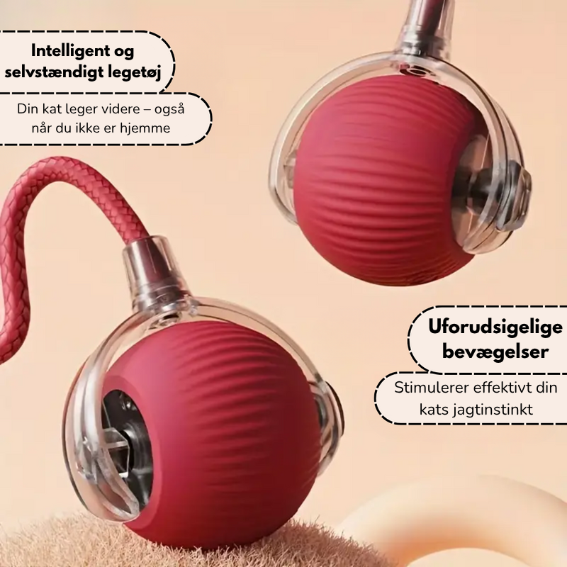 SmartBall™ – Sjov, automatisk og uforudsigelig katteunderholdning