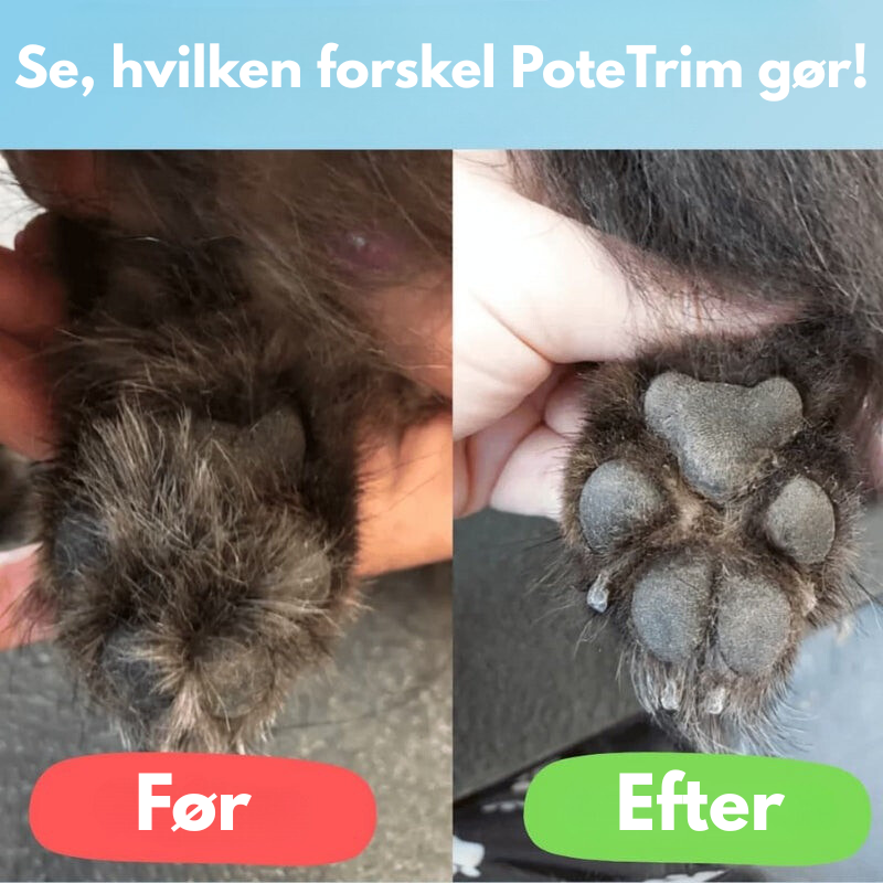 PoteTrim™ – Skånsom og Støjsvag Pelspleje til Poter