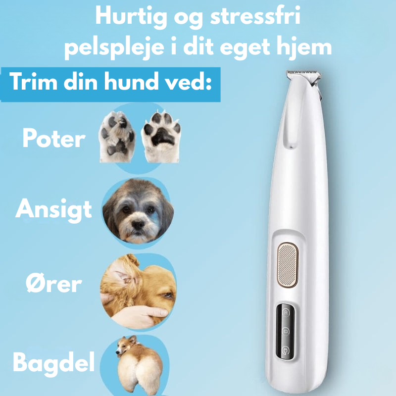 PoteTrim™ – Skånsom og Støjsvag Pelspleje til Poter