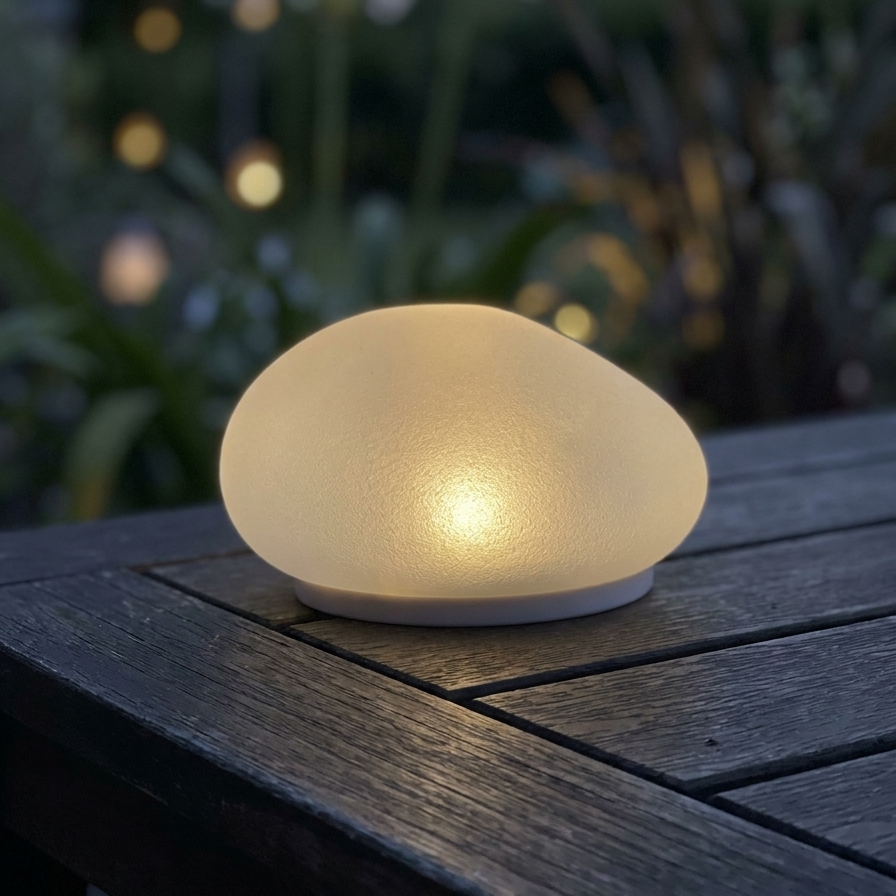 AuraGlow Solar Garden Lamp 5