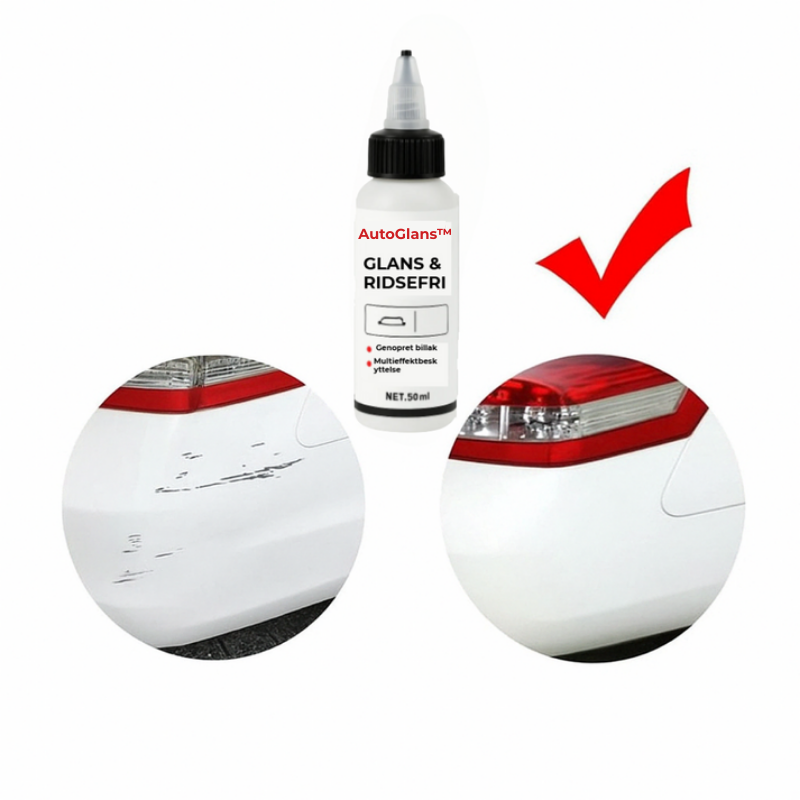 AutoGlans™ – Fjerner ridser. Genskaber glansen.