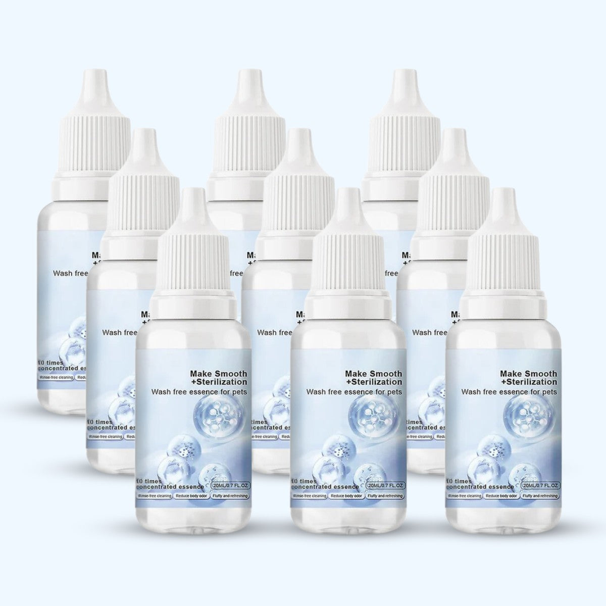 Pels-forfriskende Shampoo Dråber - Til Alle Pelsformer