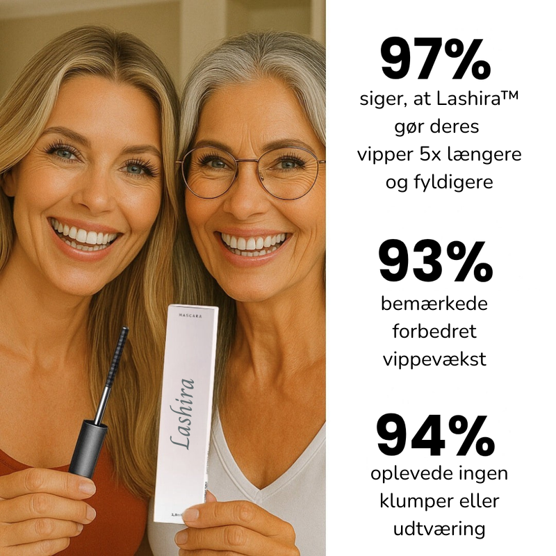 Lashira™ - Sublimer dine vipper hele dagen