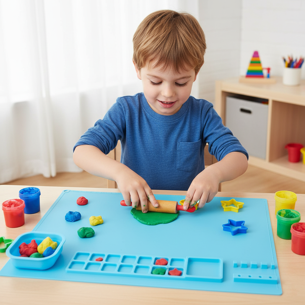 Silikone Malemåtte | Kreativt Kunstsæt