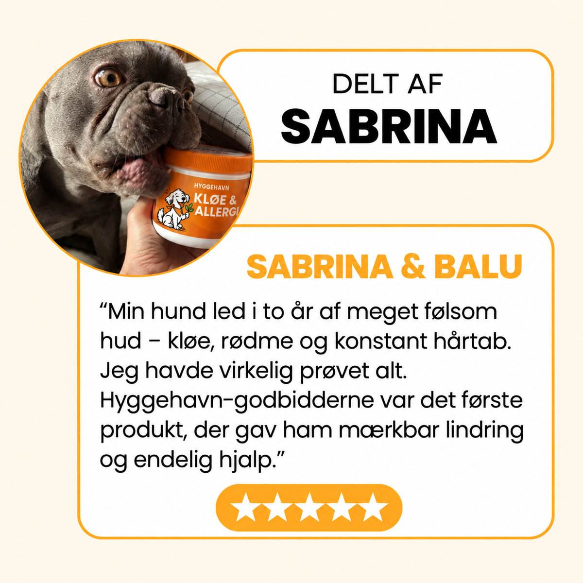 HudRo™ – bløde godbidder til følsom hud og pels