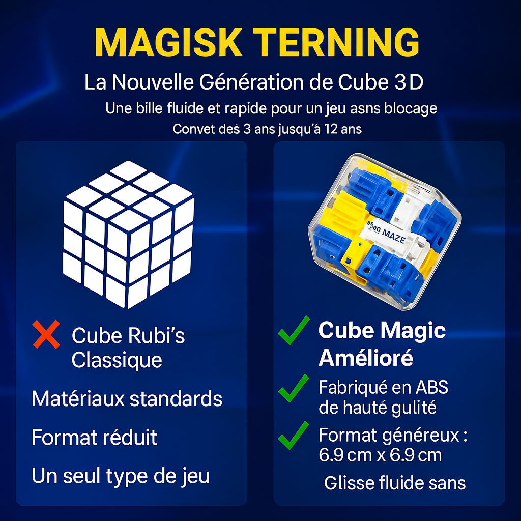 KUBEMAGI - Kube-labyrint 3D