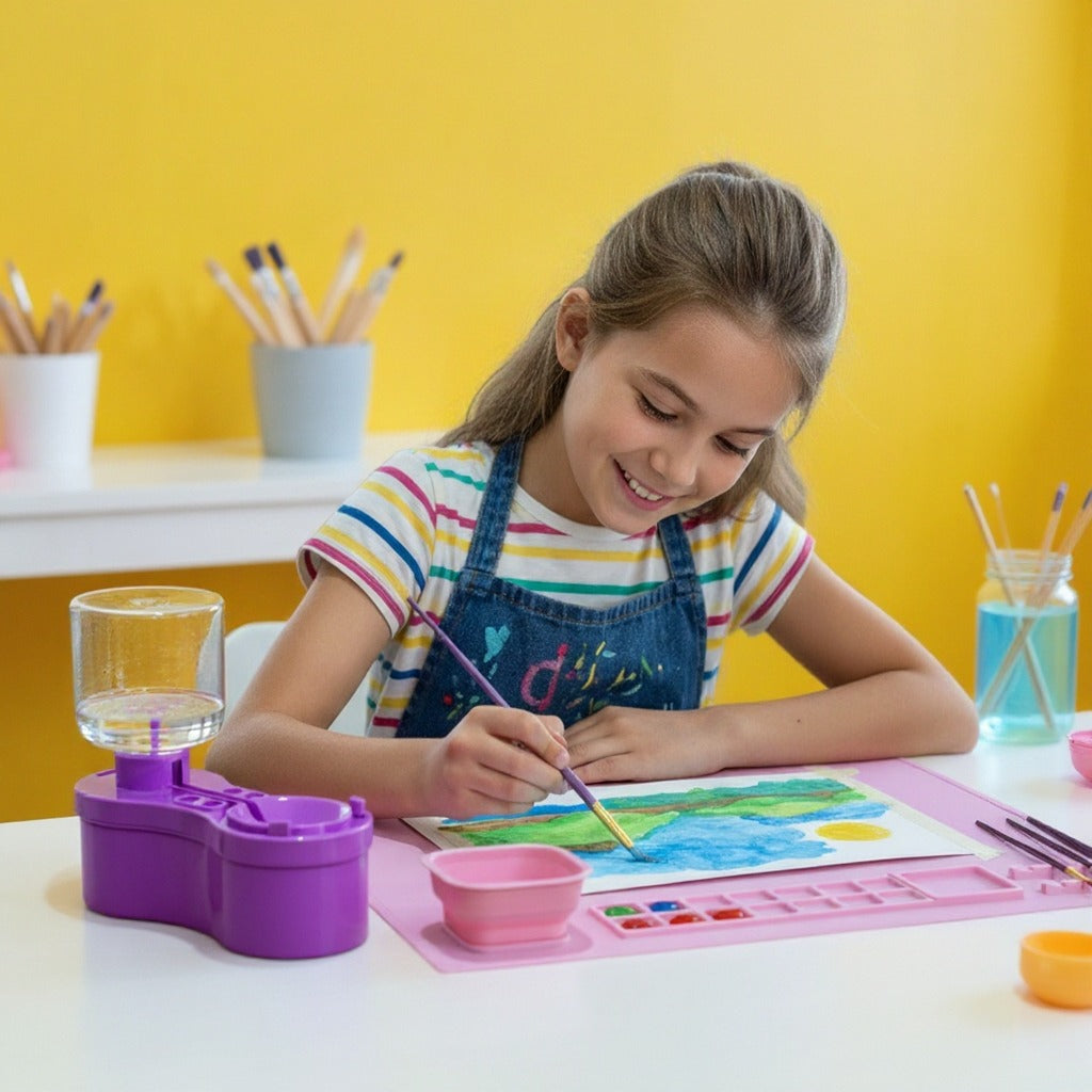 Silikone Malemåtte | Kreativt Kunstsæt