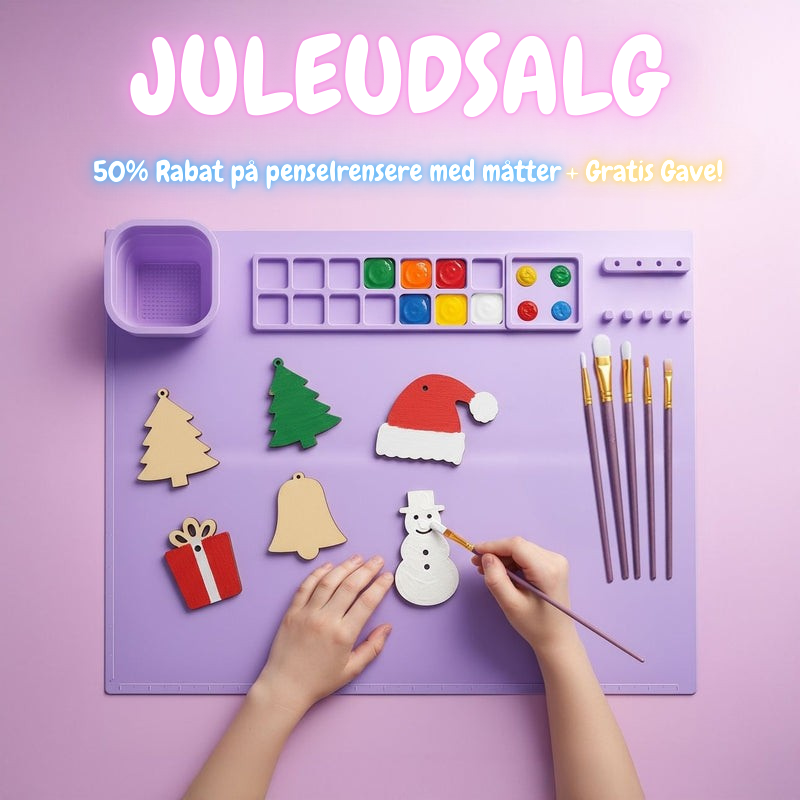 Silikone Malemåtte | Kreativt Kunstsæt