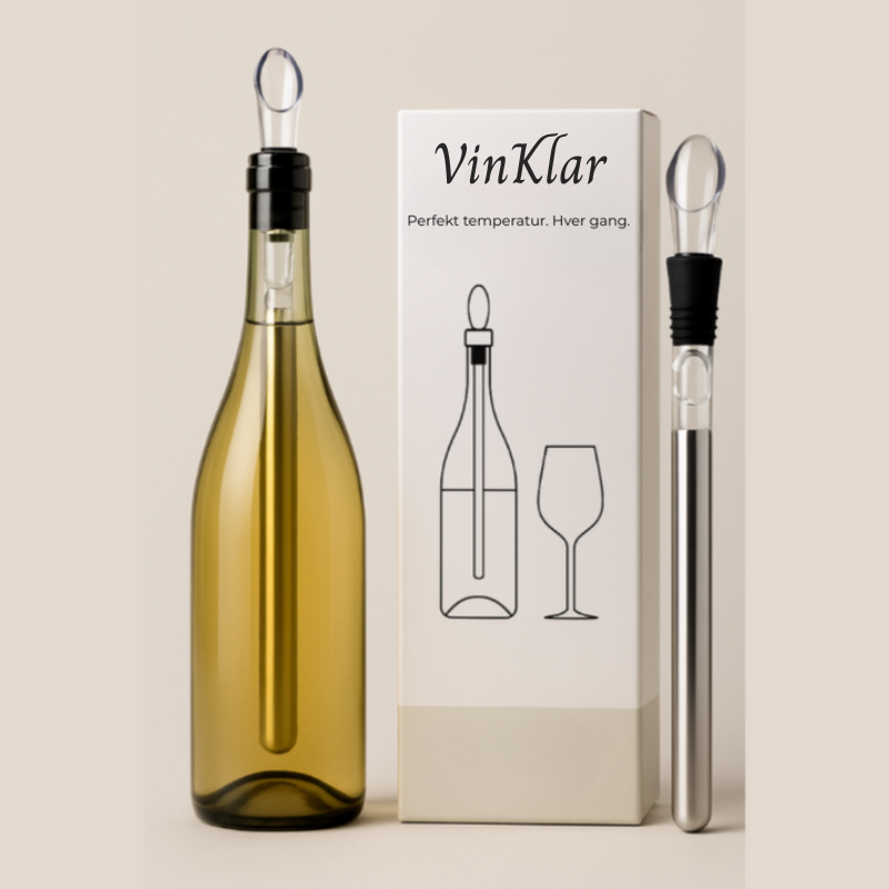 VinKlar™ - Perfekt serveringstemperatur. Hver gang.