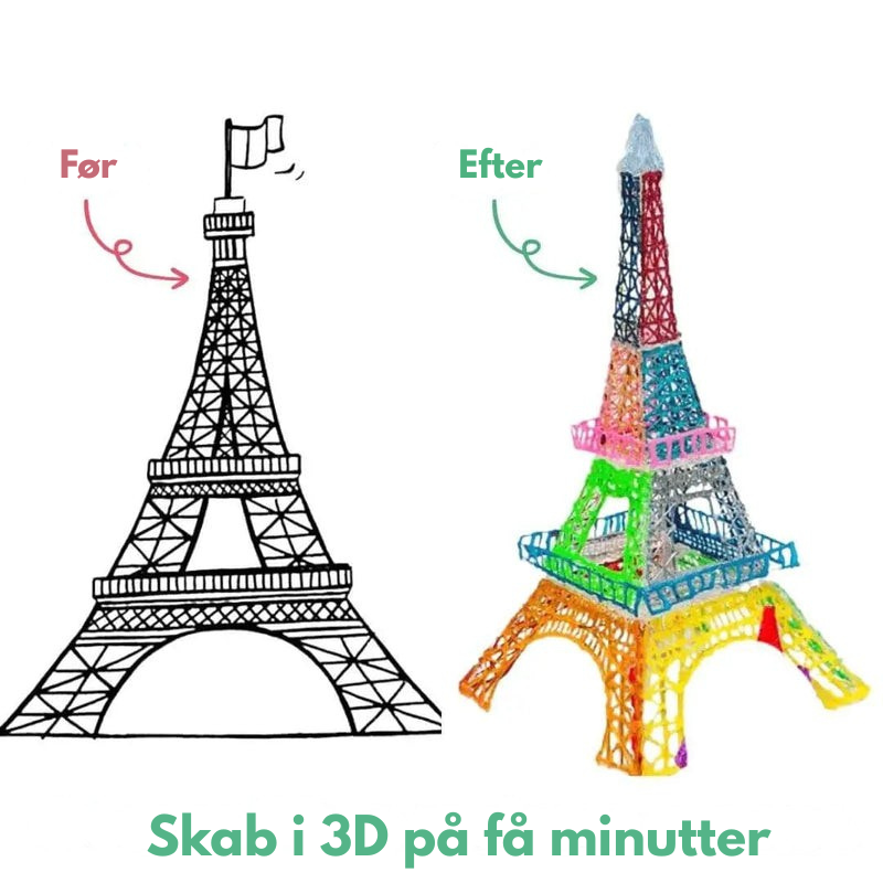 Kreativ 3D-pen – Skab i 3D