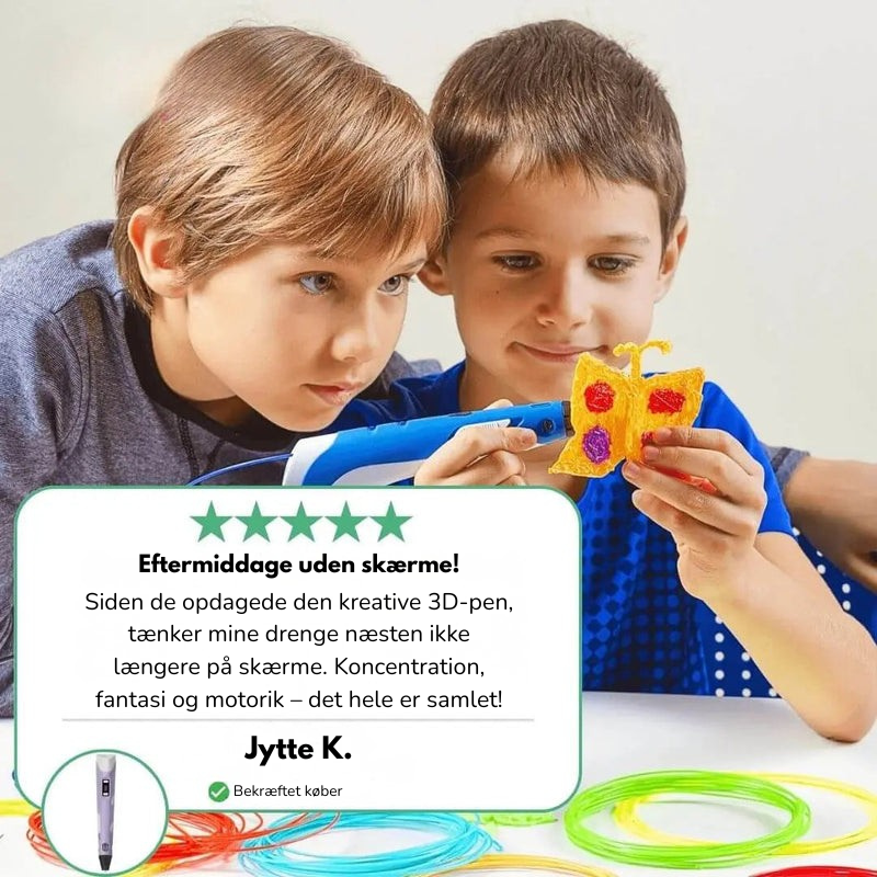 Kreativ 3D-pen – Skab i 3D