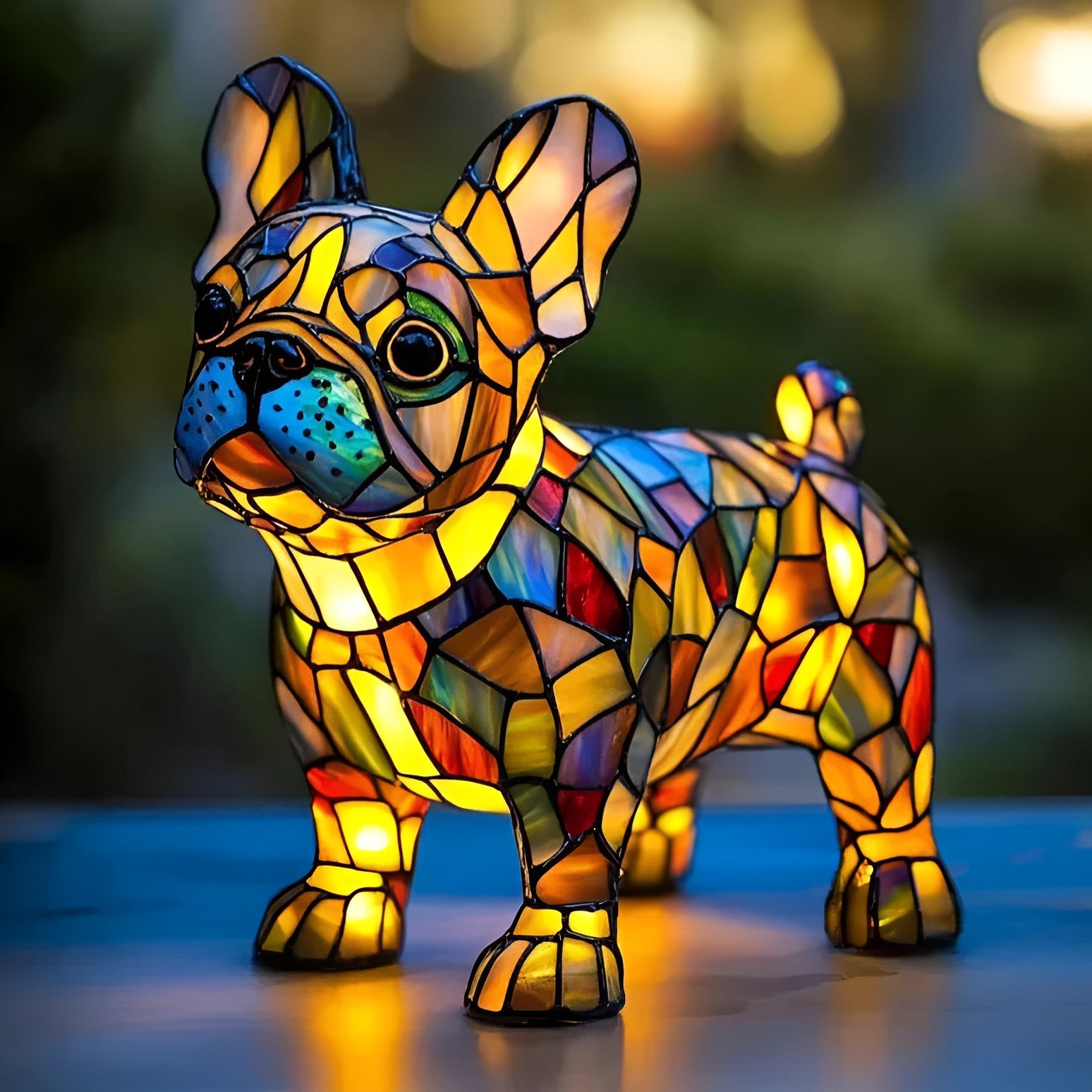 Bulldog Fransk Lampe