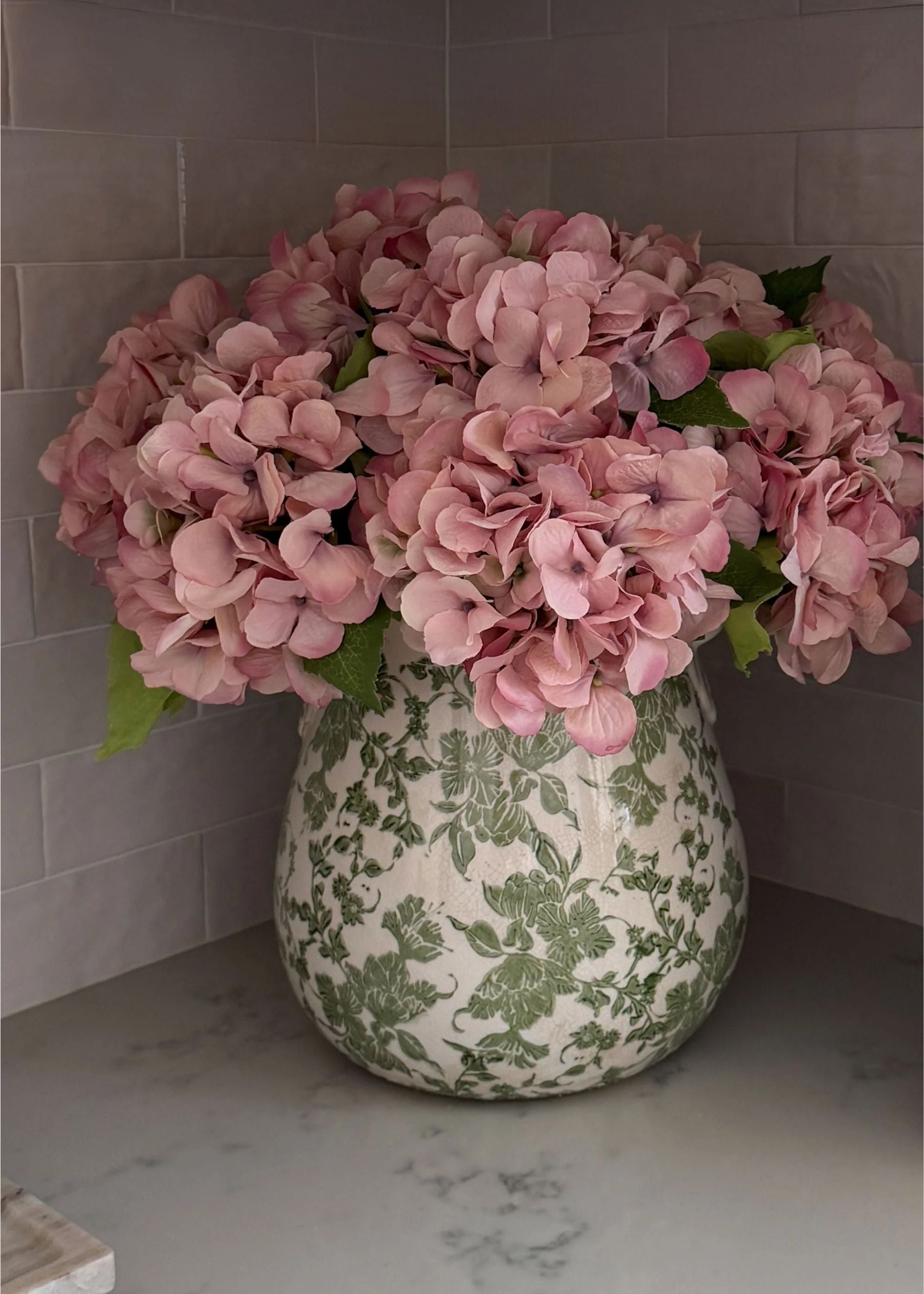 Kunstige hortensia stilke – dekoration