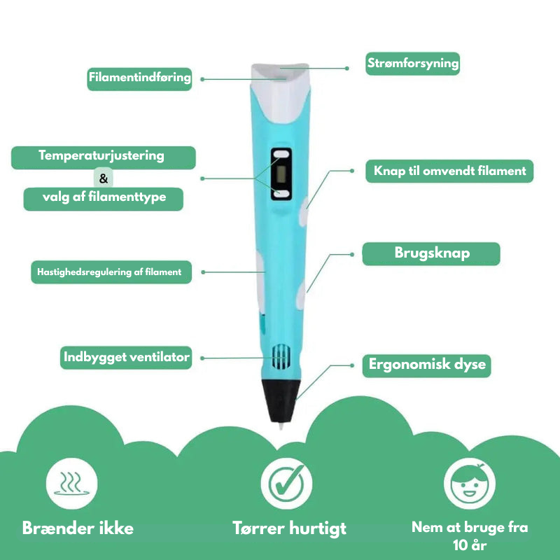 Kreativ 3D-pen – Skab i 3D