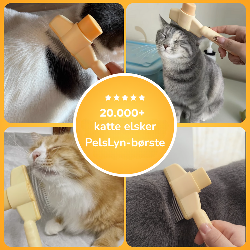 PelsLyn-børste™ – Den ultimative løsning til pelspleje