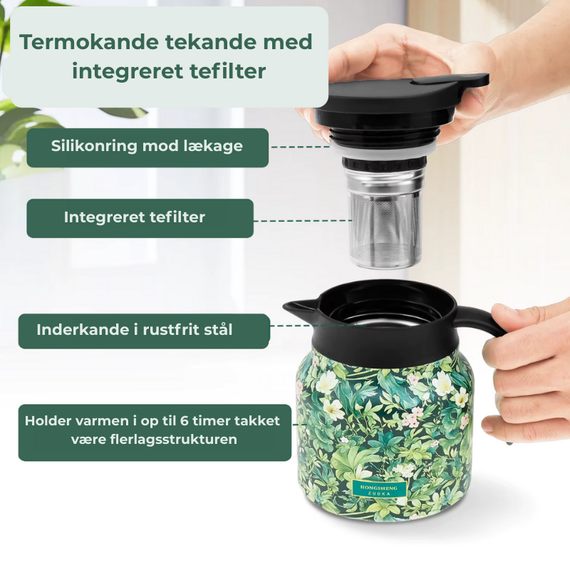 TeBlomst™ Termokande – Bryg. Server. Nyd.