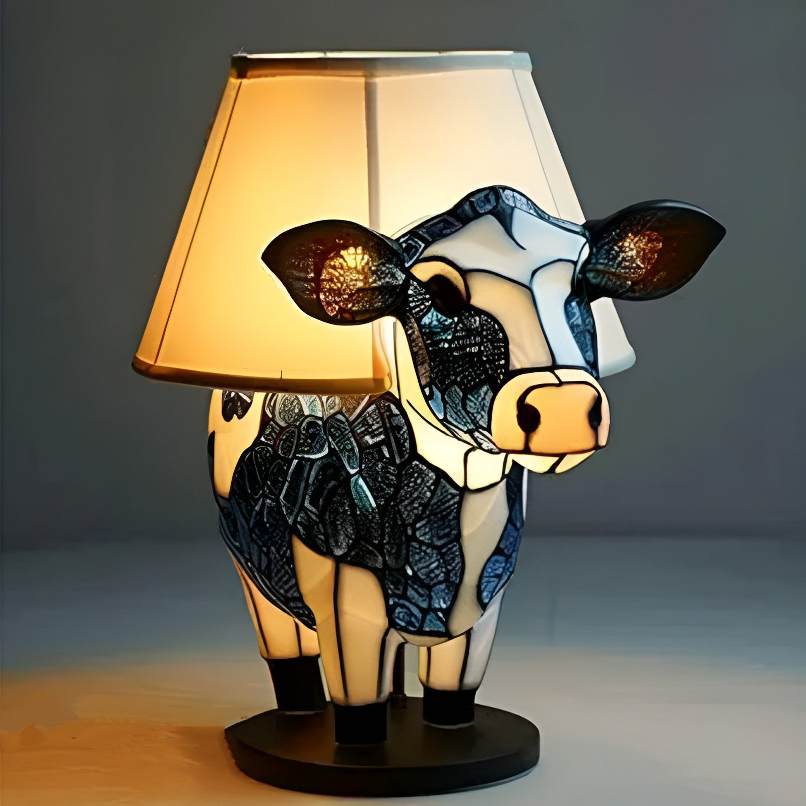 Marguerite | Magisk Lampe i Farverigt Glas