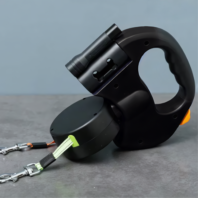 DuoLine™ – Dobbelt hundesnor med roterende, sammenfiltringsfrit design