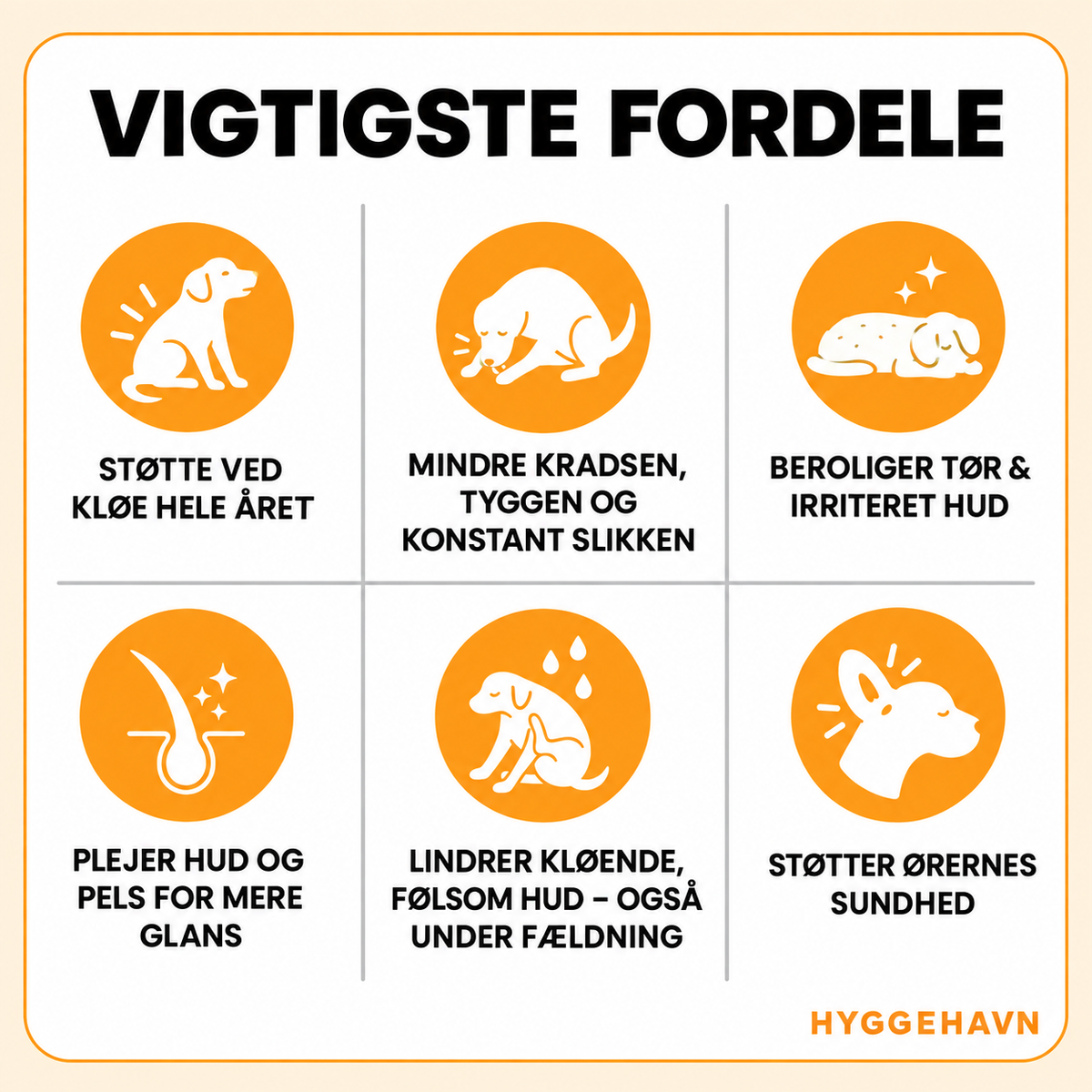 HudRo™ – bløde godbidder til følsom hud og pels