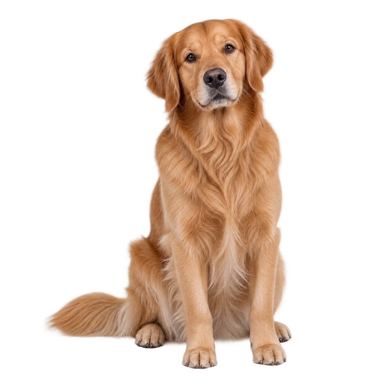 Stor hund mellem 35 og 45 kg