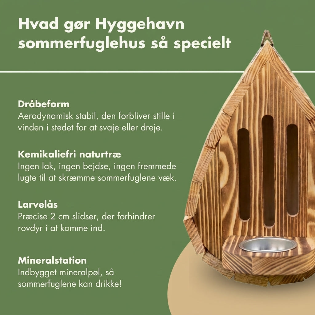 Håndlavede Sommerfuglehus
