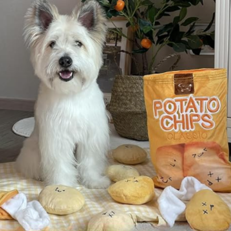 SniffeChips™ – Sjov og stimulerende snackpose til nysgerrige hunde