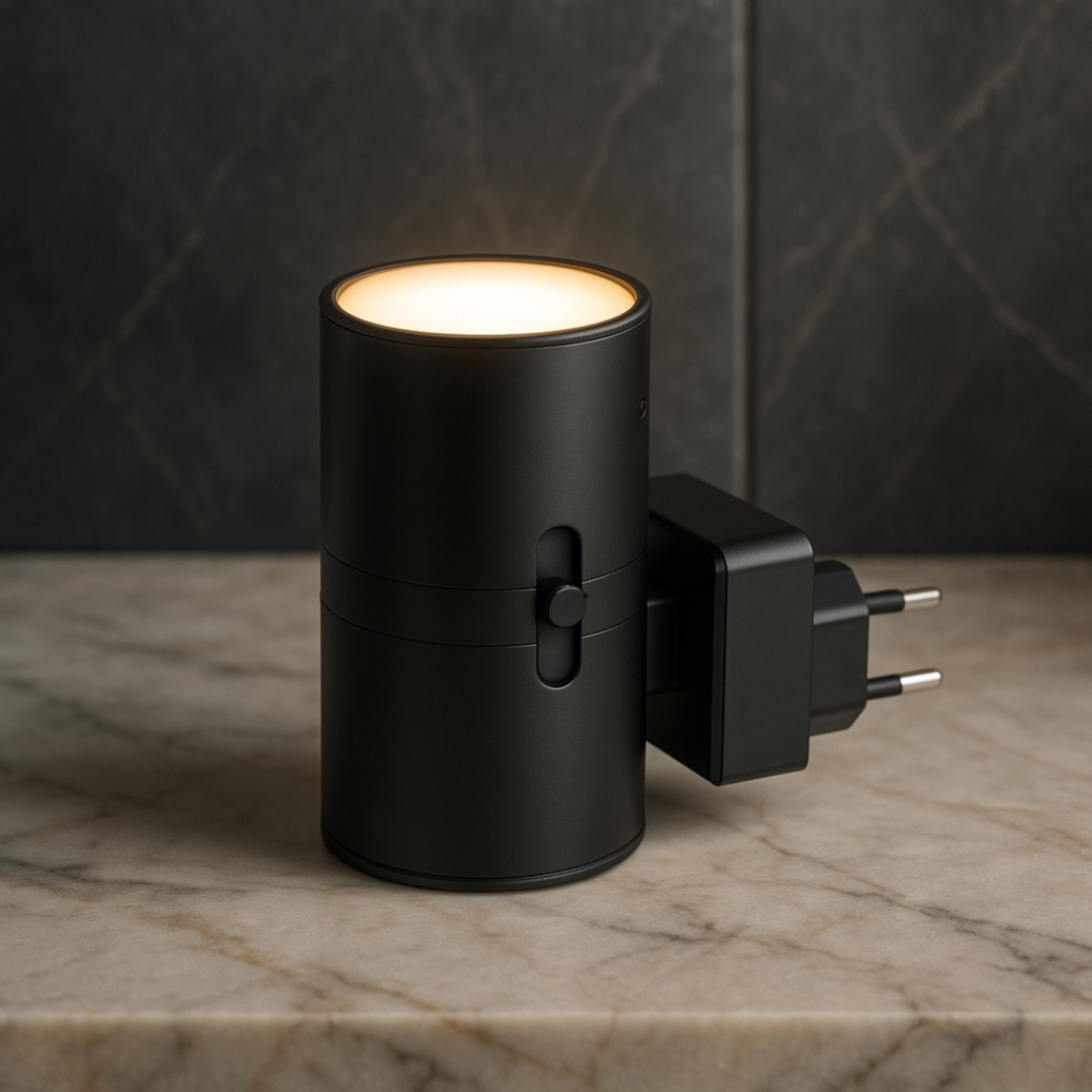 StikLys | Stiklampe med Sensor – Dæmpbar Natlampe til Stikkontakt